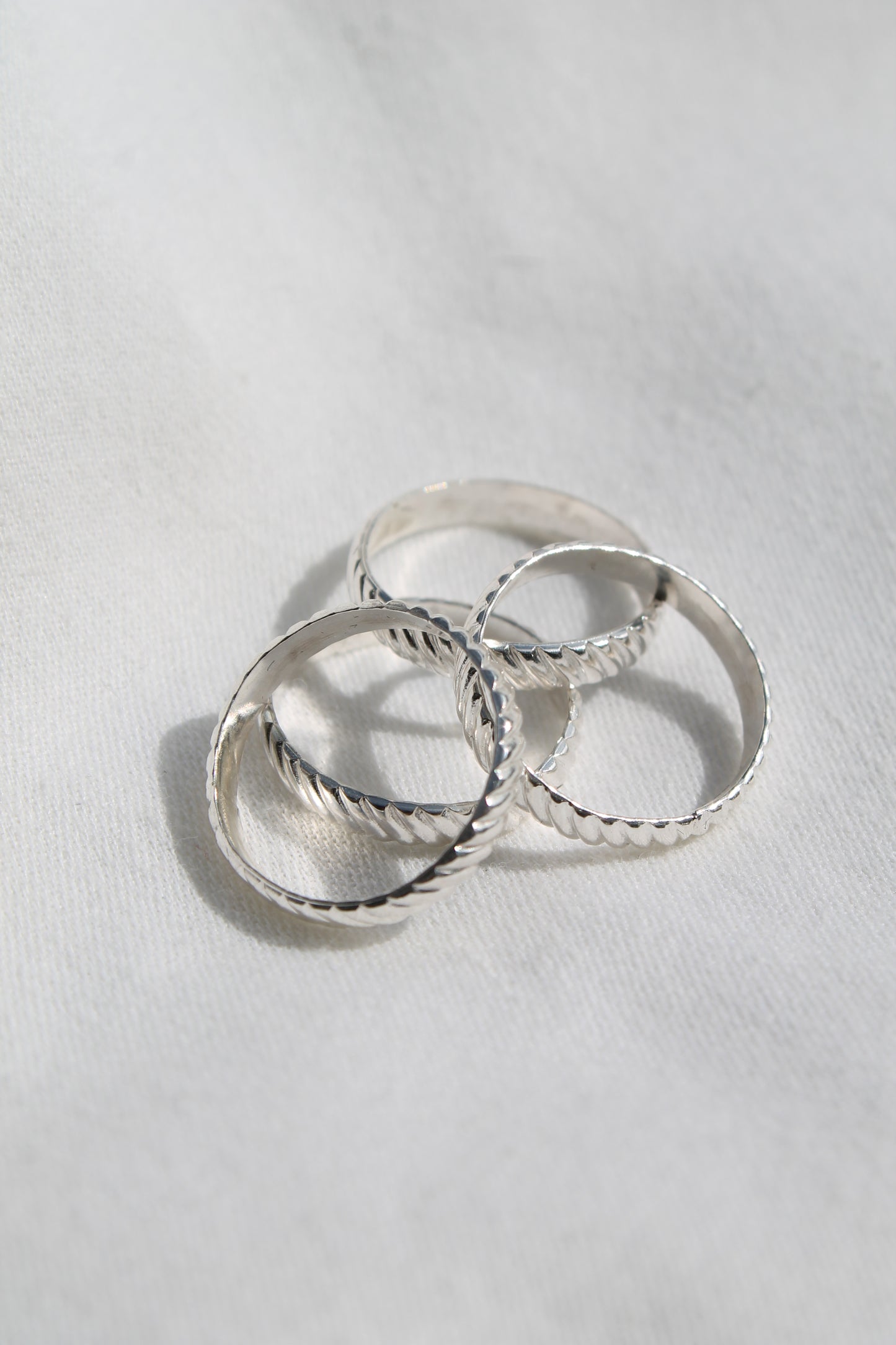 Striped Stacker Ring