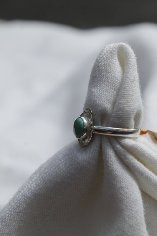 Chilean Turquoise Organic Ring