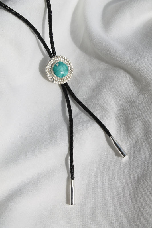 White Water Turquoise Bolo
