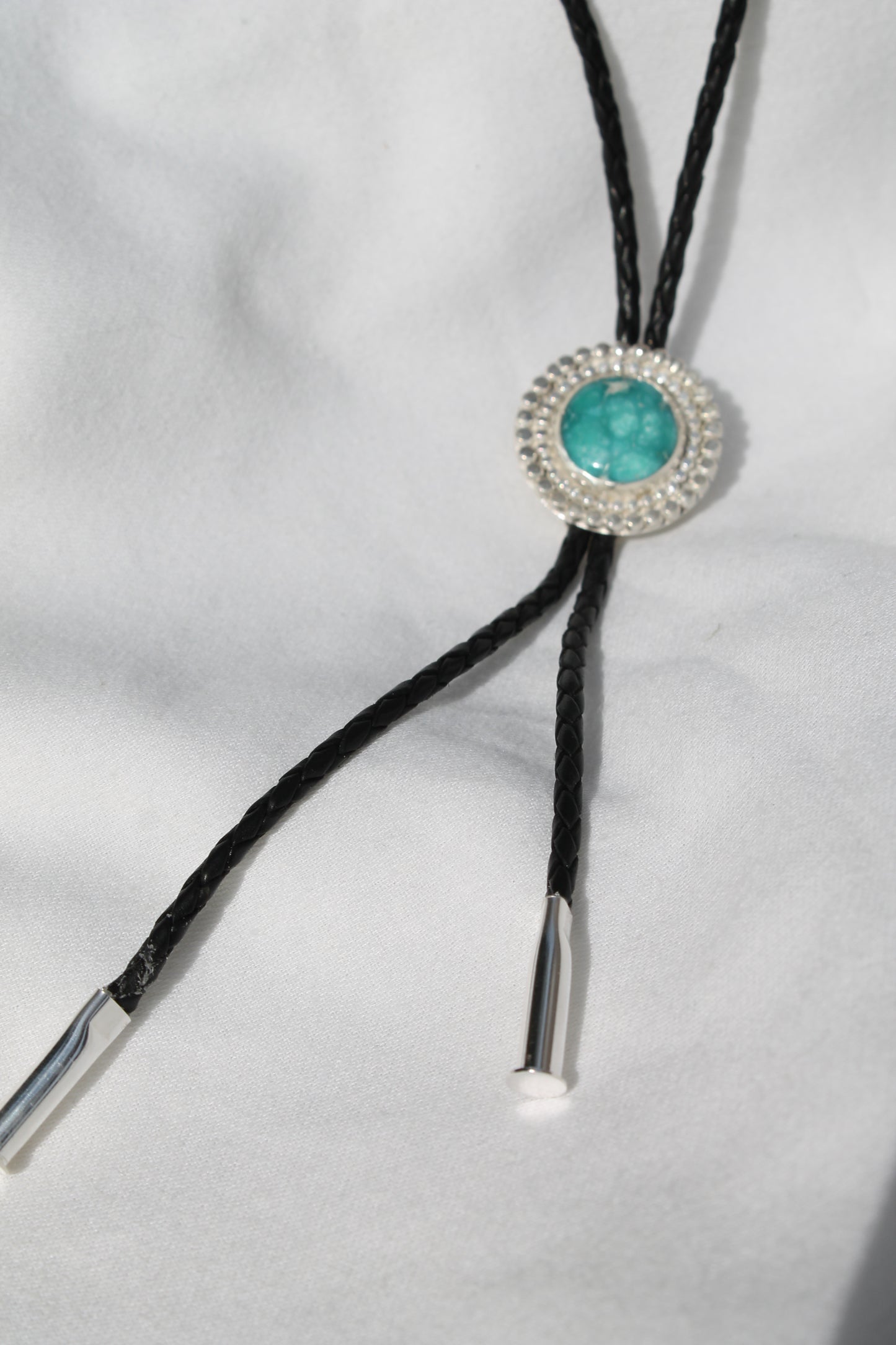 White Water Turquoise Bolo